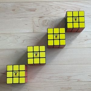 4 Rubik’s Cubes